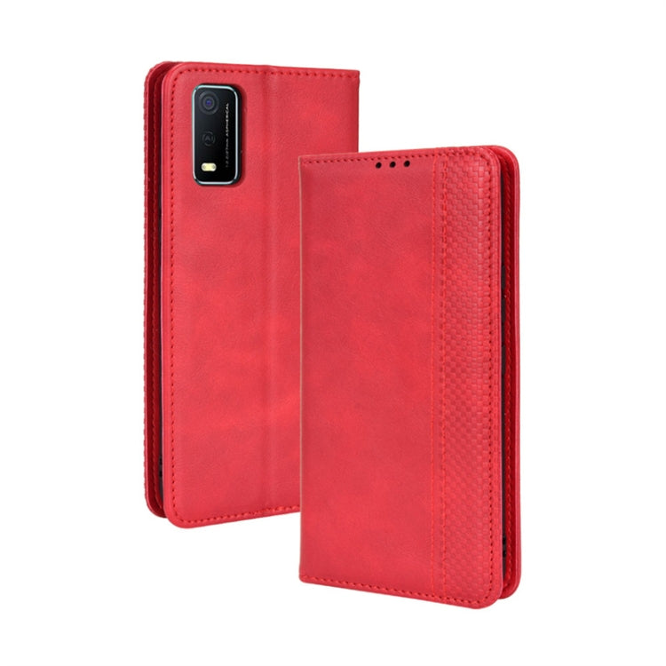 Magnetic Buckle Retro Texture Leather Phone Case, Series 4