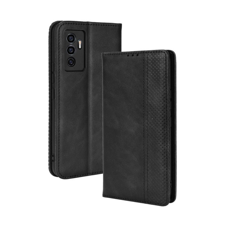 Magnetic Buckle Retro Texture Leather Phone Case, Series 1