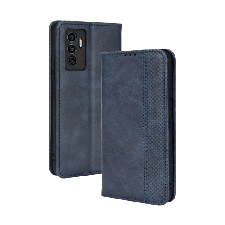 Magnetic Buckle Retro Texture Leather Phone Case, Series 1