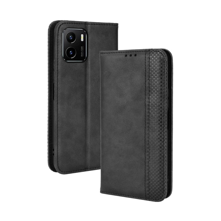 Magnetic Buckle Retro Texture Leather Phone Case, Series 1