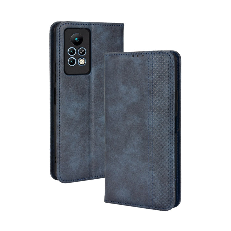 Magnetic Buckle Retro Texture Leather Phone Case, Series 3