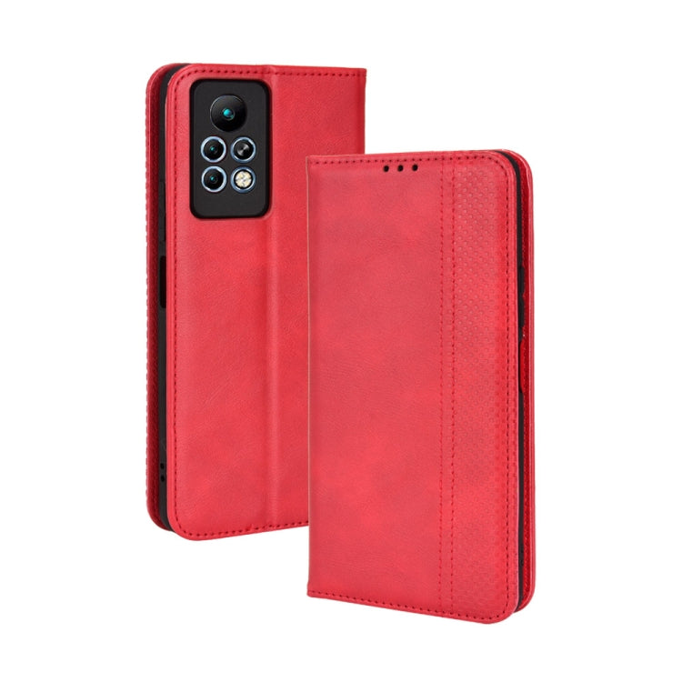 Magnetic Buckle Retro Texture Leather Phone Case, Series 3