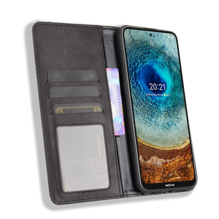 Magnetic Buckle Retro Texture Leather Phone Case, Series 2