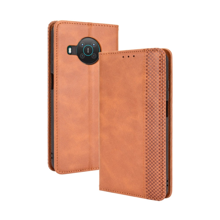 Magnetic Buckle Retro Texture Leather Phone Case, Series 2