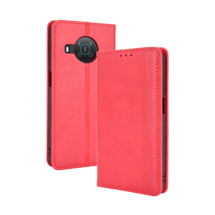 Magnetic Buckle Retro Texture Leather Phone Case, Series 2