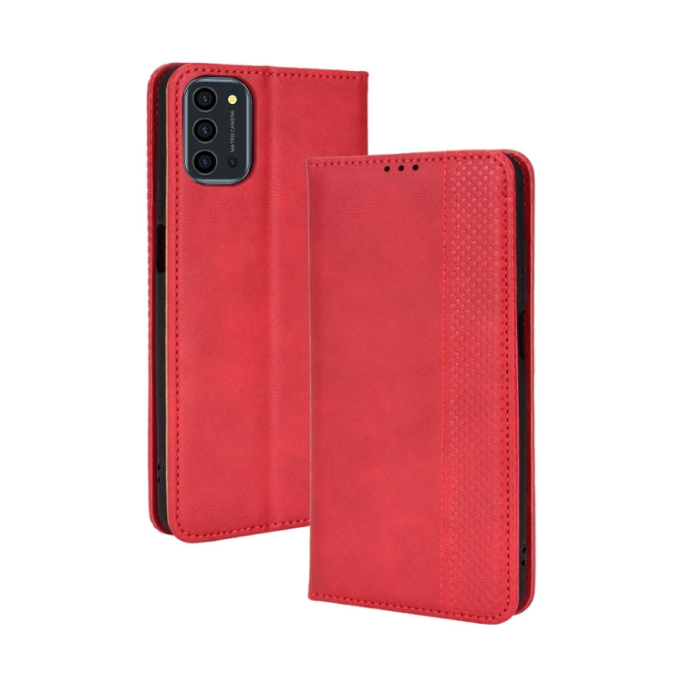 Magnetic Buckle Retro Texture Leather Phone Case, Series 2