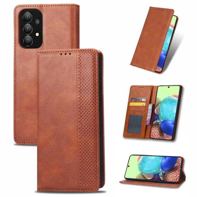 Magnetic Buckle Retro Texture Leather Phone Case, Series 2