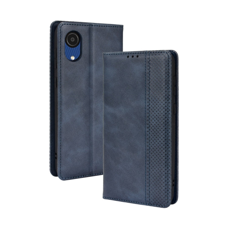 Magnetic Buckle Retro Texture Leather Phone Case, Series 3