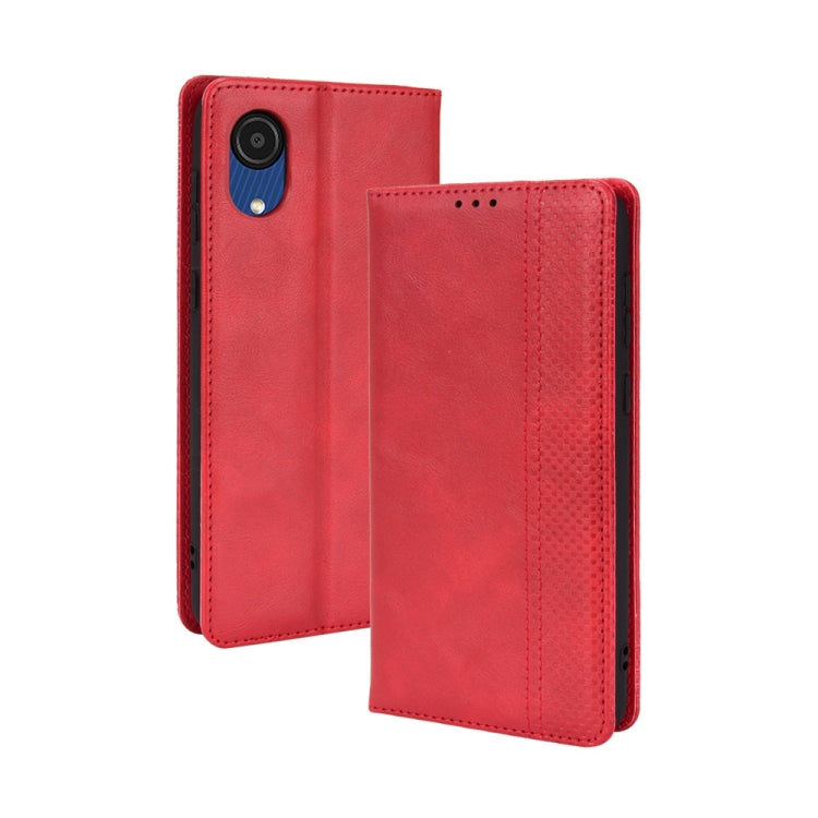 Magnetic Buckle Retro Texture Leather Phone Case, Series 3