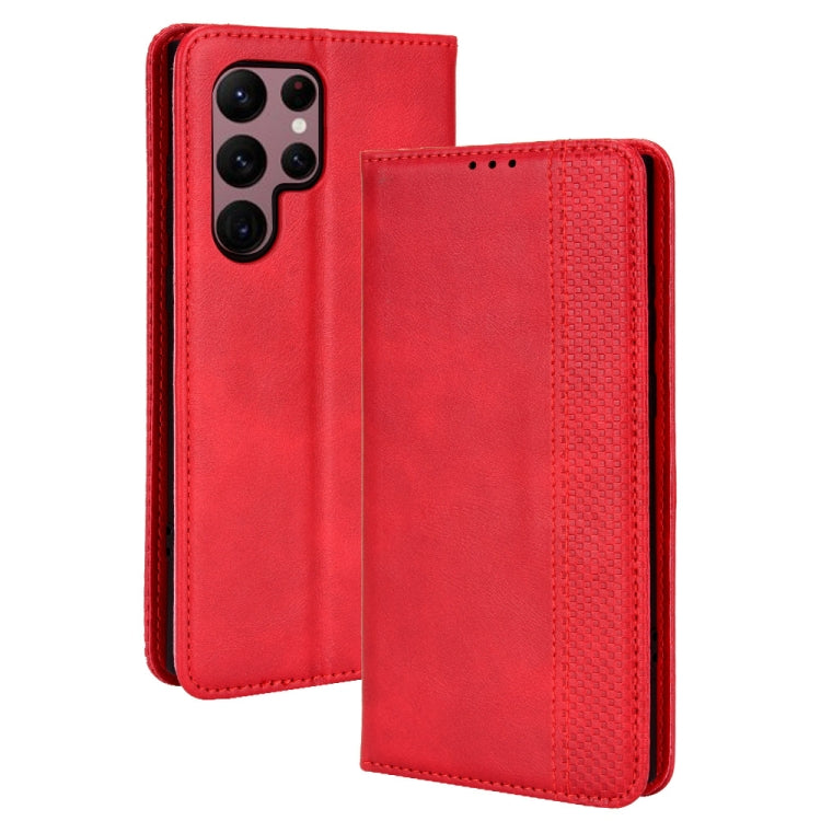 Magnetic Buckle Retro Texture Leather Phone Case, Series 2