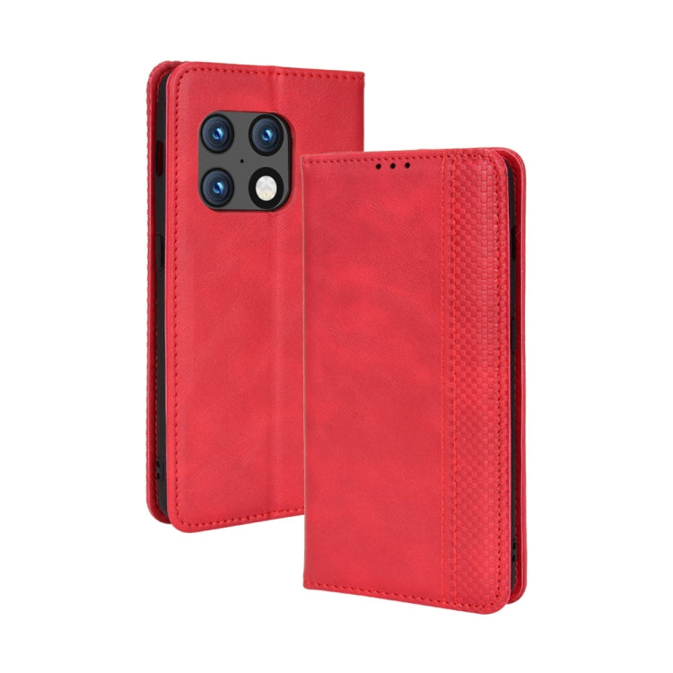 Magnetic Buckle Retro Texture Leather Phone Case, Series 2