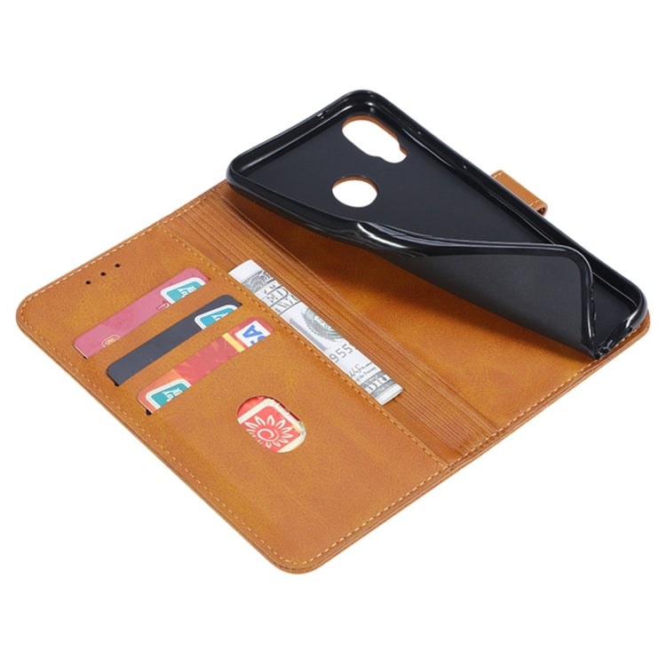 GUSSIM Business Style Horizontal Flip Leather Case with Holder & Card Slots & Wallet, Series 3