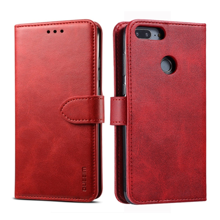 GUSSIM Business Style Horizontal Flip Leather Case with Holder & Card Slots & Wallet, For Huawei P Smart, For Huawei Honor 10 Lite / P Smart, For Galaxy Note 8, For Galaxy Note 9, For Galaxy S8, For Galaxy S8+