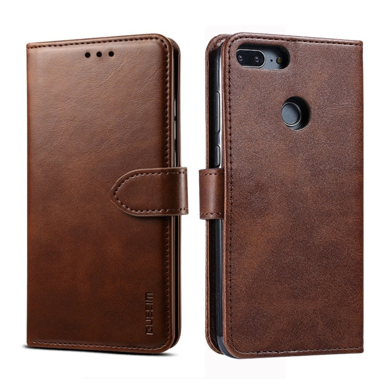 GUSSIM Business Style Horizontal Flip Leather Case with Holder & Card Slots & Wallet, For Huawei P Smart, For Huawei Honor 10 Lite / P Smart, For Galaxy Note 8, For Galaxy Note 9, For Galaxy S8, For Galaxy S8+