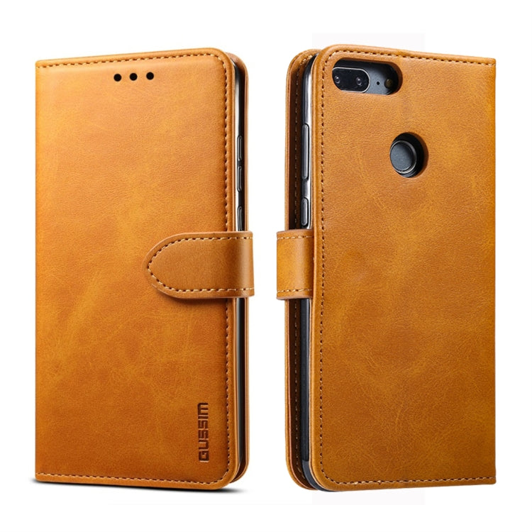 GUSSIM Business Style Horizontal Flip Leather Case with Holder & Card Slots & Wallet, For Huawei P Smart, For Huawei Honor 10 Lite / P Smart, For Galaxy Note 8, For Galaxy Note 9, For Galaxy S8, For Galaxy S8+