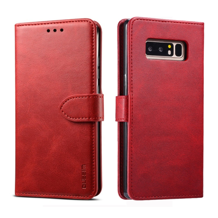 GUSSIM Business Style Horizontal Flip Leather Case with Holder & Card Slots & Wallet, For Huawei P Smart, For Huawei Honor 10 Lite / P Smart, For Galaxy Note 8, For Galaxy Note 9, For Galaxy S8, For Galaxy S8+