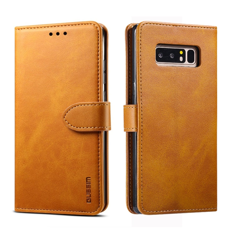 GUSSIM Business Style Horizontal Flip Leather Case with Holder & Card Slots & Wallet, For Huawei P Smart, For Huawei Honor 10 Lite / P Smart, For Galaxy Note 8, For Galaxy Note 9, For Galaxy S8, For Galaxy S8+