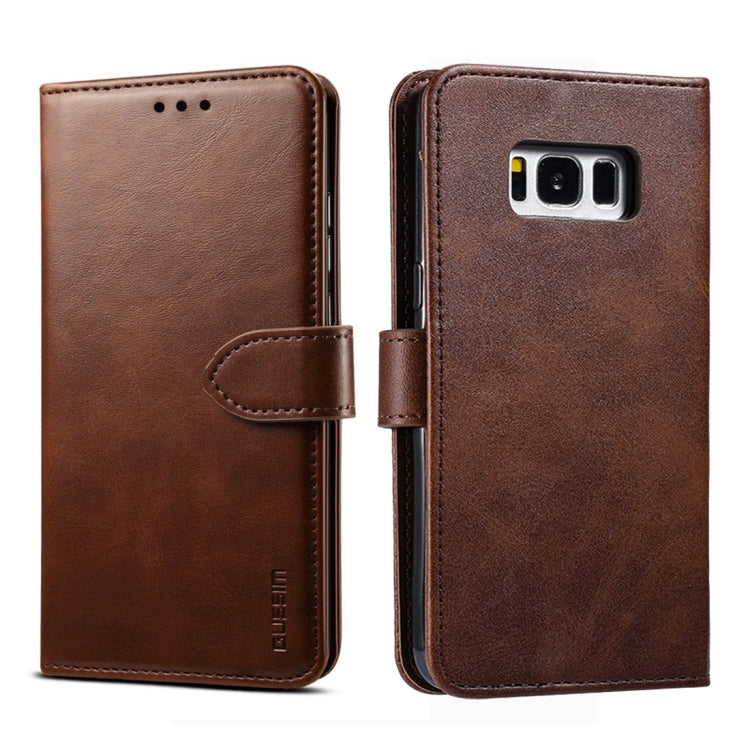 GUSSIM Business Style Horizontal Flip Leather Case with Holder & Card Slots & Wallet, Series 1