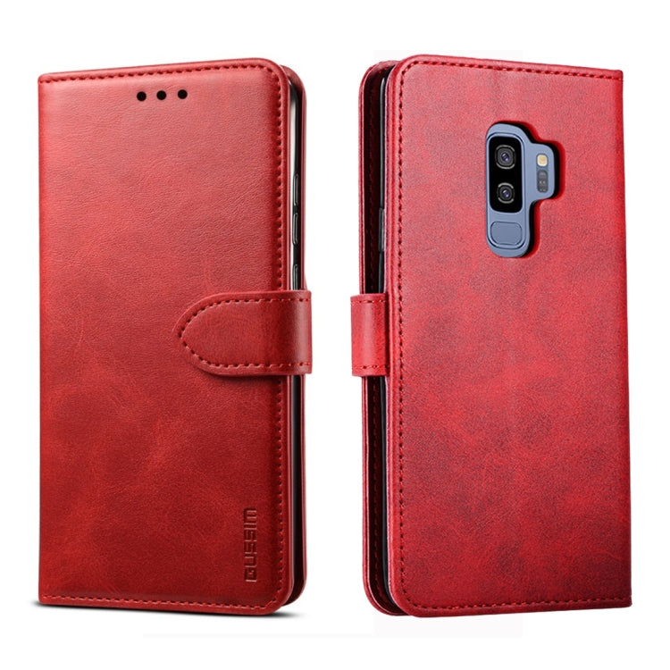 GUSSIM Business Style Horizontal Flip Leather Case with Holder & Card Slots & Wallet, For Galaxy S9, For Galaxy S9+, For Galaxy S10+, For Galaxy S10, For Galaxy S10e, For Galaxy A10 / M10