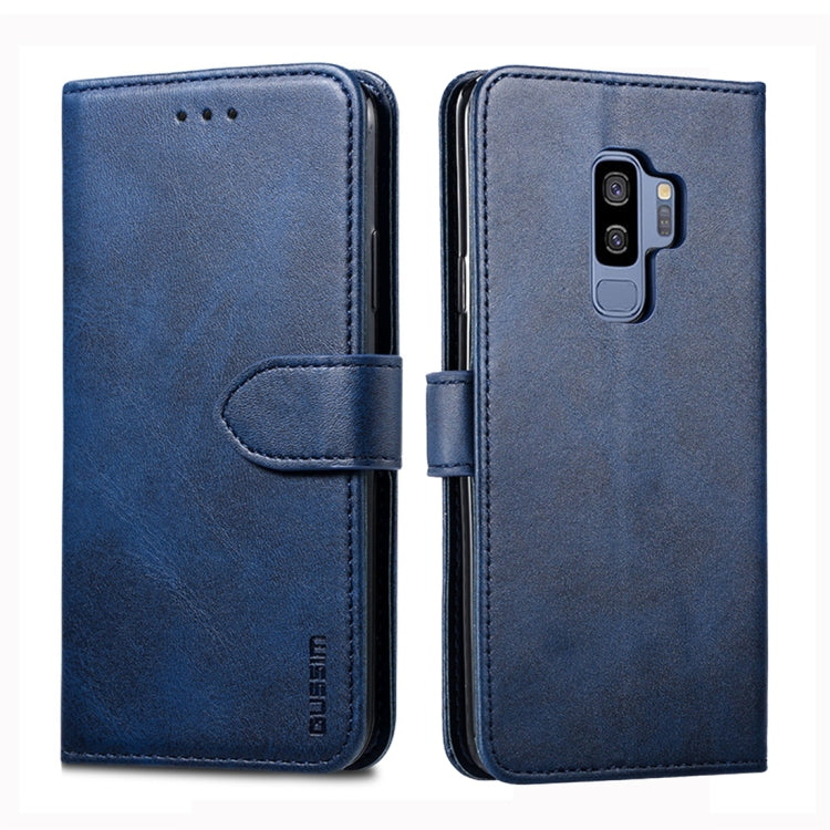 GUSSIM Business Style Horizontal Flip Leather Case with Holder & Card Slots & Wallet, Series 1