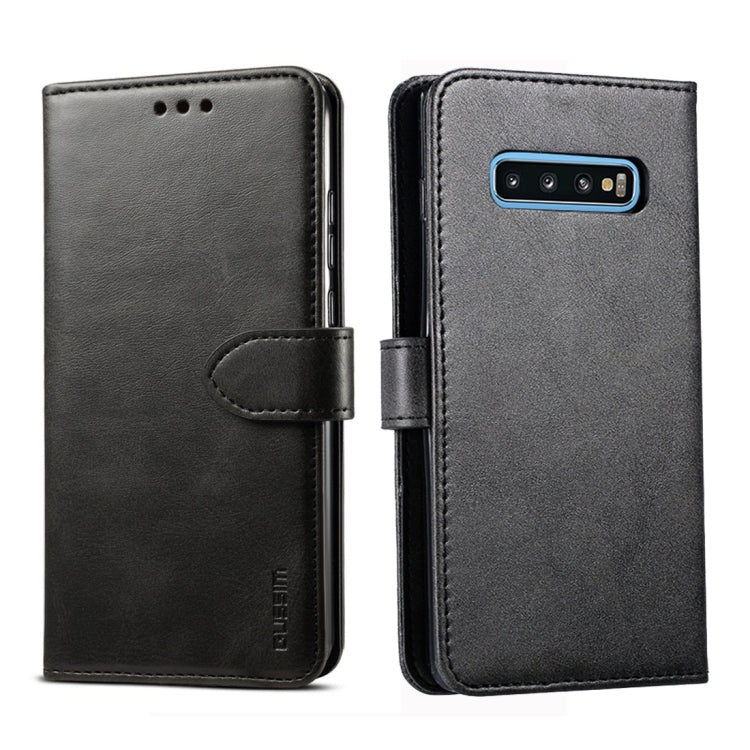 GUSSIM Business Style Horizontal Flip Leather Case with Holder & Card Slots & Wallet, Series 1