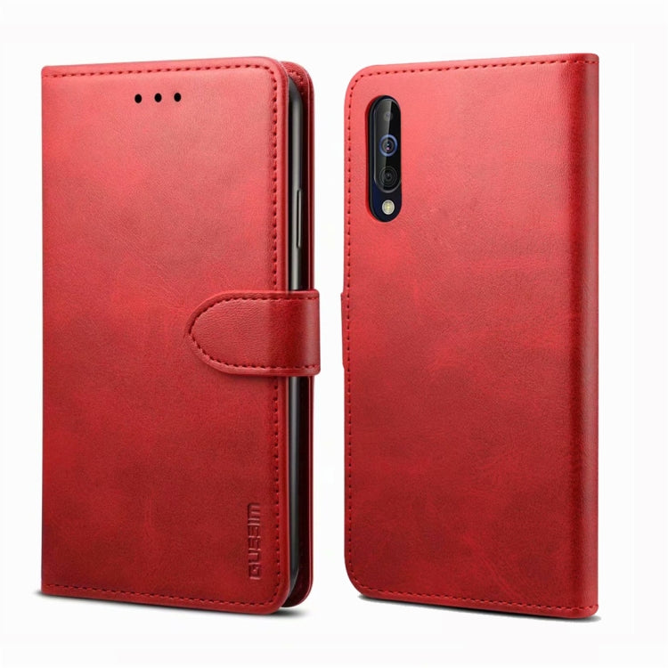 GUSSIM Business Style Horizontal Flip Leather Case with Holder & Card Slots & Wallet, For Galaxy S9, For Galaxy S9+, For Galaxy S10+, For Galaxy S10, For Galaxy S10e, For Galaxy A10 / M10