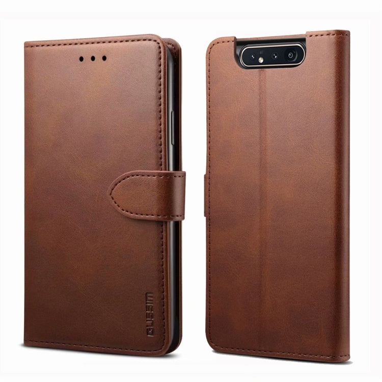 GUSSIM Business Style Horizontal Flip Leather Case with Holder & Card Slots & Wallet, Series 2