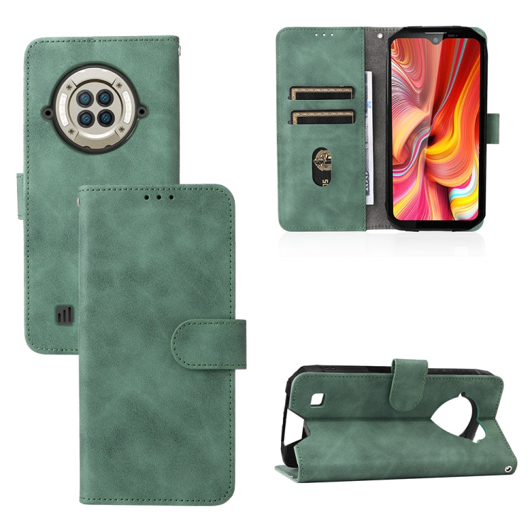 Skin Feel Magnetic Buckle Calf Texture PU Phone Case