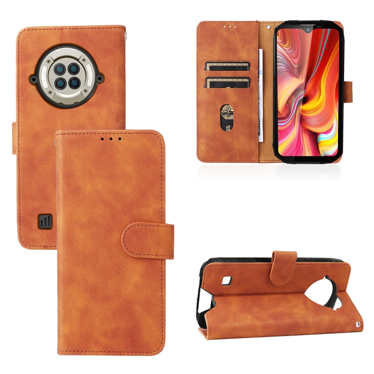 Skin Feel Magnetic Buckle Calf Texture PU Phone Case