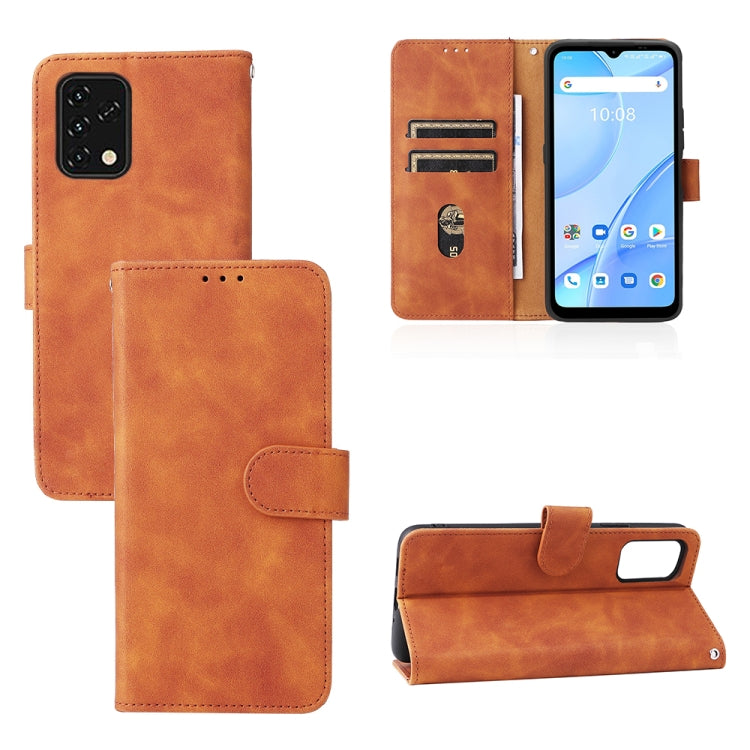 Skin Feel Magnetic Buckle Calf Texture PU Phone Case