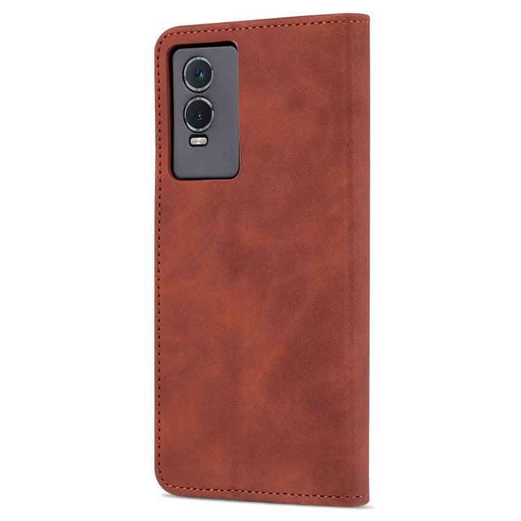 AZNS Skin Feel Calf Texture Horizontal Flip Leather Phone Case, For vivo Y76s 5G / Y74s, For OPPO A96 5G / Reno7 5G Overseas Version & OnePlus Nord N20 5G, For Xiaomi Redmi Note 11 4G Global / Note 11S, For Xiaomi Redmi Note 11 Pro Foreign Version