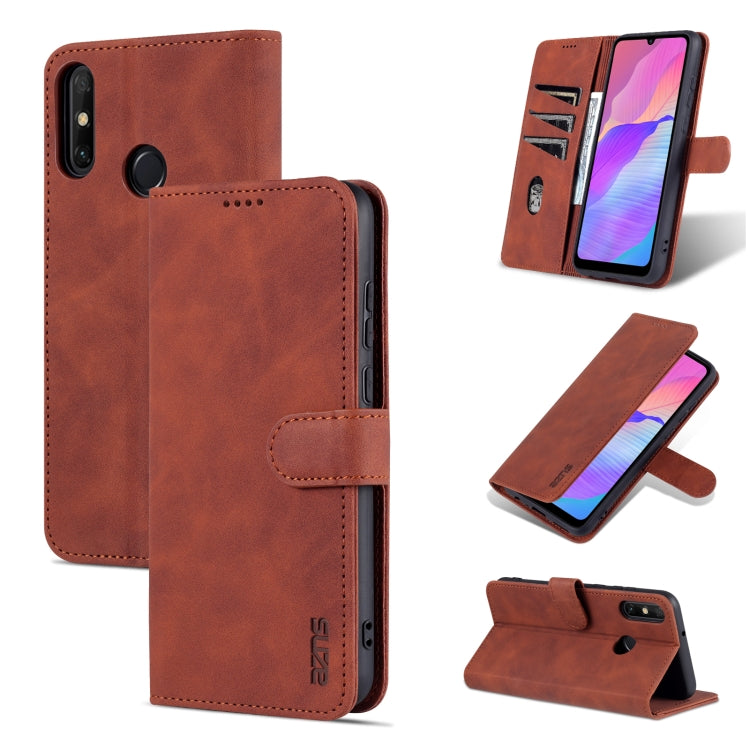 AZNS Skin Feel Calf Texture Horizontal Flip Leather Phone Case, Series 1