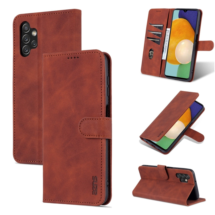 AZNS Skin Feel Calf Texture Horizontal Flip Leather Phone Case, Series 2