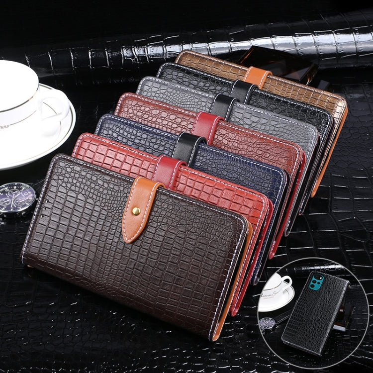 idewei Crocodile Texture Leather Phone Case