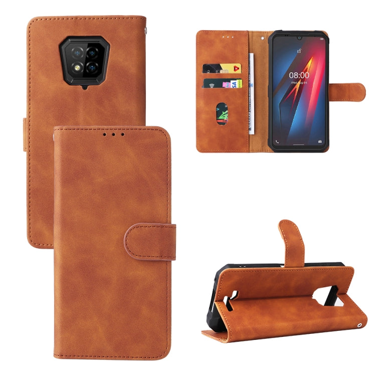 Skin Feel Magnetic Buckle Calf Texture Leather Phone Case