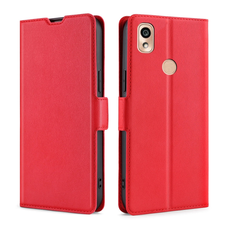 Ultra-thin Voltage Side Buckle PU + TPU Leather Phone Case, Series 1