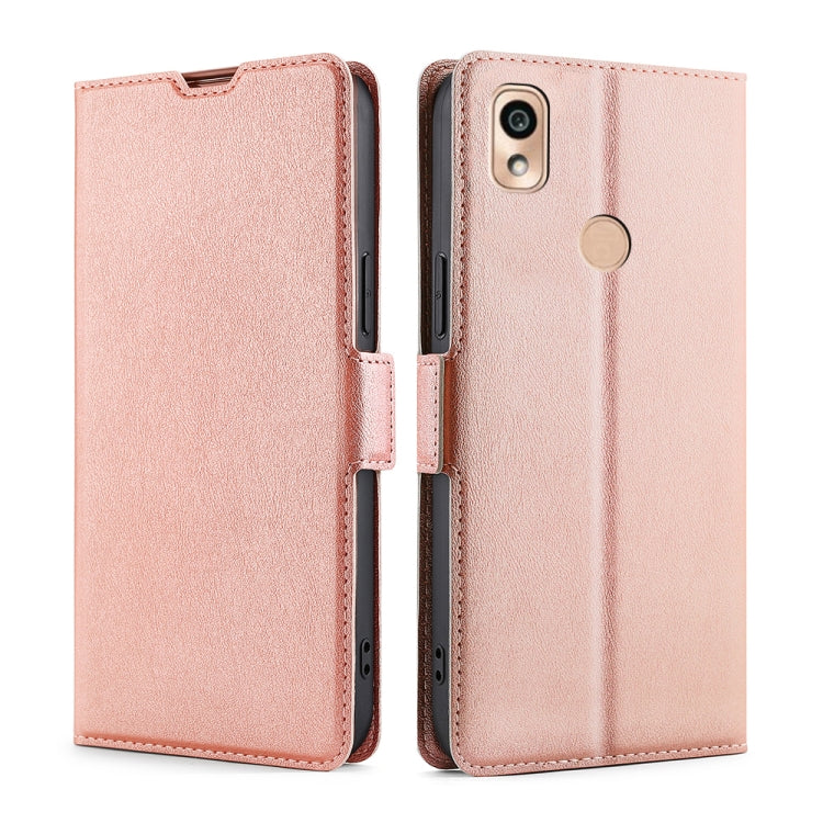 Ultra-thin Voltage Side Buckle PU + TPU Leather Phone Case, Series 1