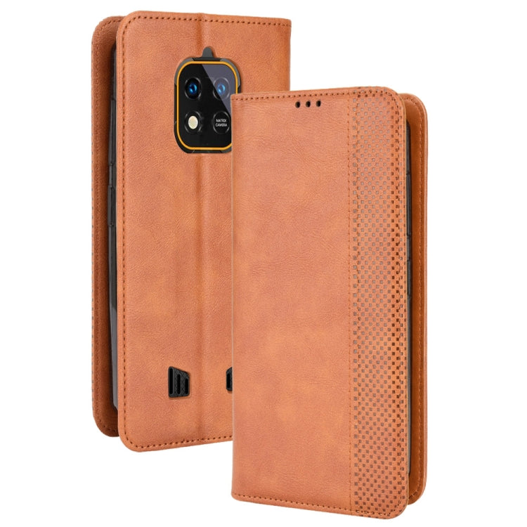 Magnetic Buckle Retro Texture Leather Phone Case, Series 1