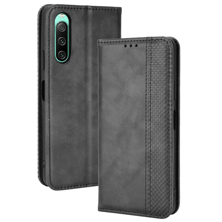 Magnetic Buckle Retro Texture Leather Phone Case, Series 2