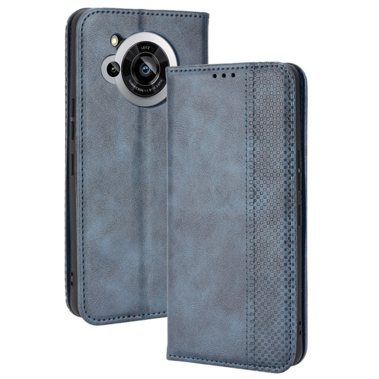 Magnetic Buckle Retro Texture Leather Phone Case, Series 1