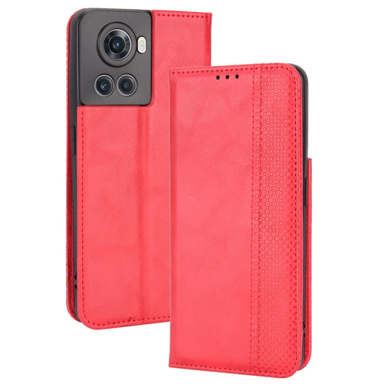 Magnetic Buckle Retro Texture Leather Phone Case, Series 1