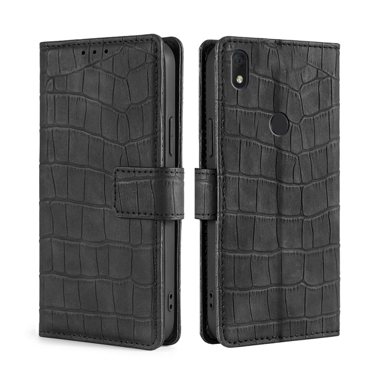 Skin Feel Crocodile Magnetic Clasp Leather Phone Case, Series 1