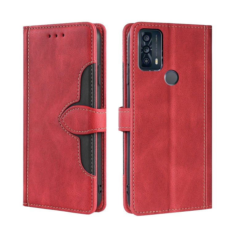 Stitching Skin Feel Magnetic Buckle Horizontal Flip PU Leather Case, Series 1