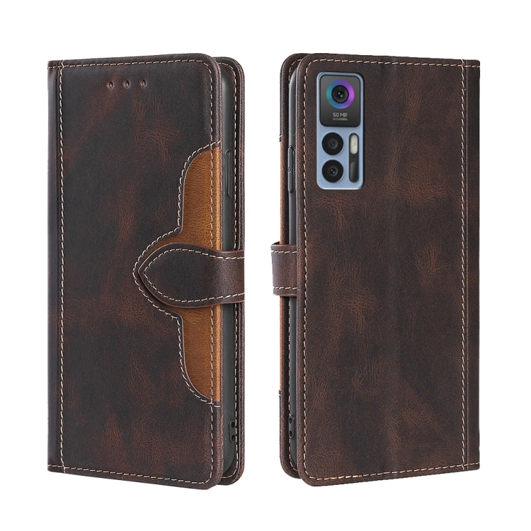 Stitching Skin Feel Magnetic Buckle Horizontal Flip PU Leather Case, Series 1