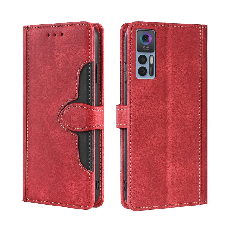 Stitching Skin Feel Magnetic Buckle Horizontal Flip PU Leather Case, Series 1