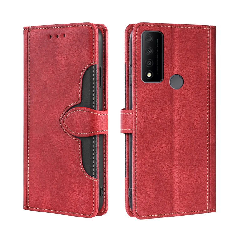 Stitching Skin Feel Magnetic Buckle Horizontal Flip PU Leather Case, Series 1