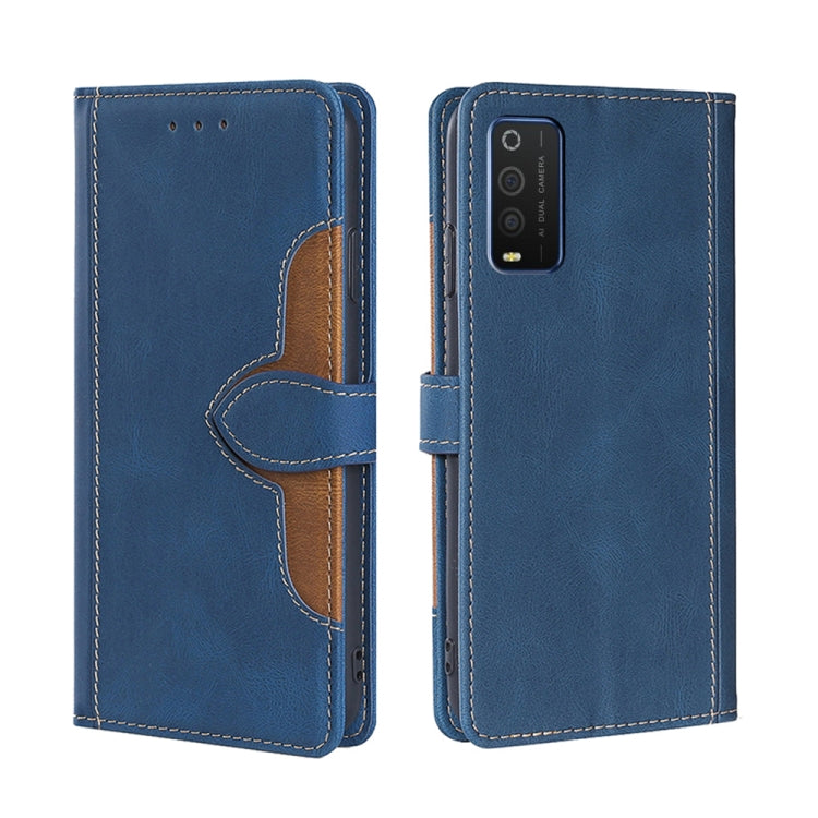 Stitching Skin Feel Magnetic Buckle Horizontal Flip PU Leather Case, Series 2