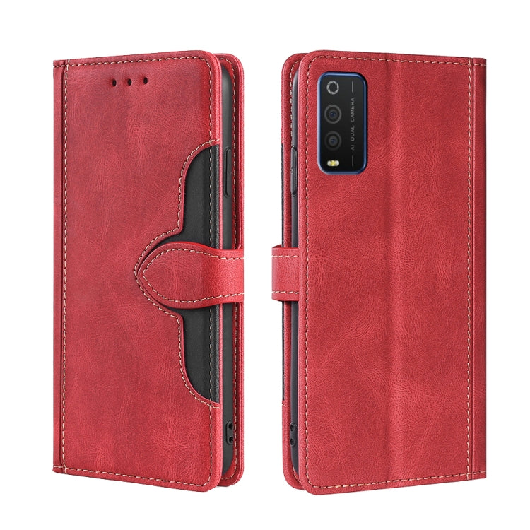 Stitching Skin Feel Magnetic Buckle Horizontal Flip PU Leather Case, Series 2