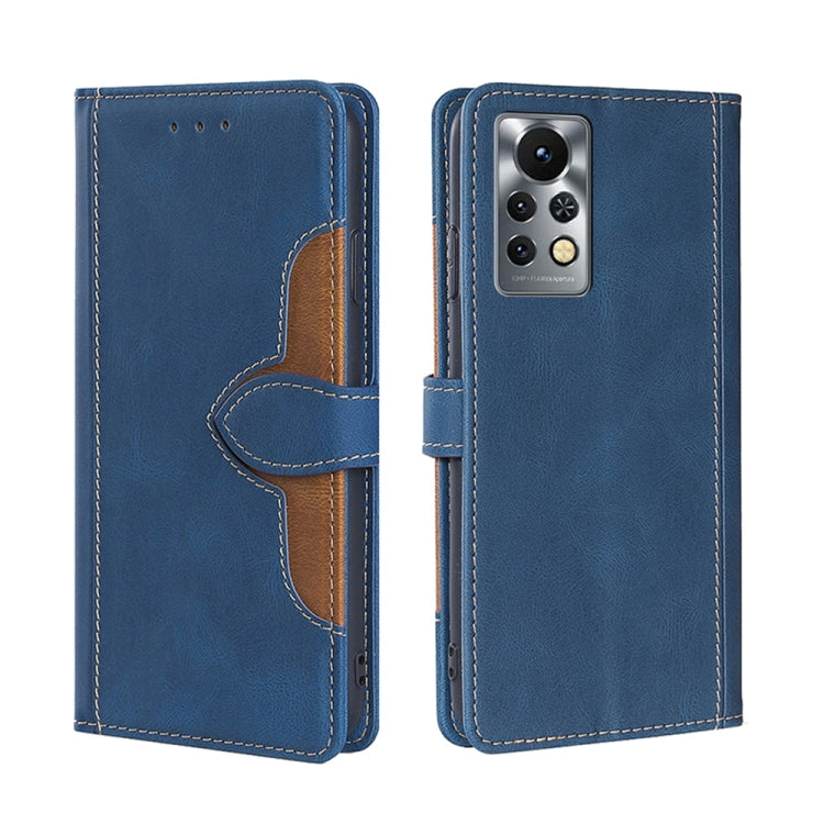 Stitching Skin Feel Magnetic Buckle Horizontal Flip PU Leather Case, Series 2