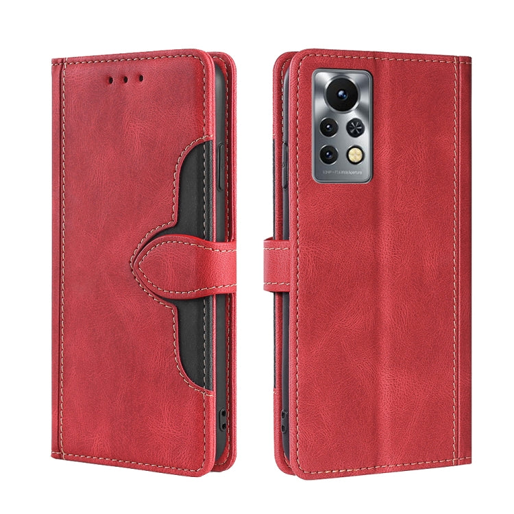 Stitching Skin Feel Magnetic Buckle Horizontal Flip PU Leather Case, Series 2